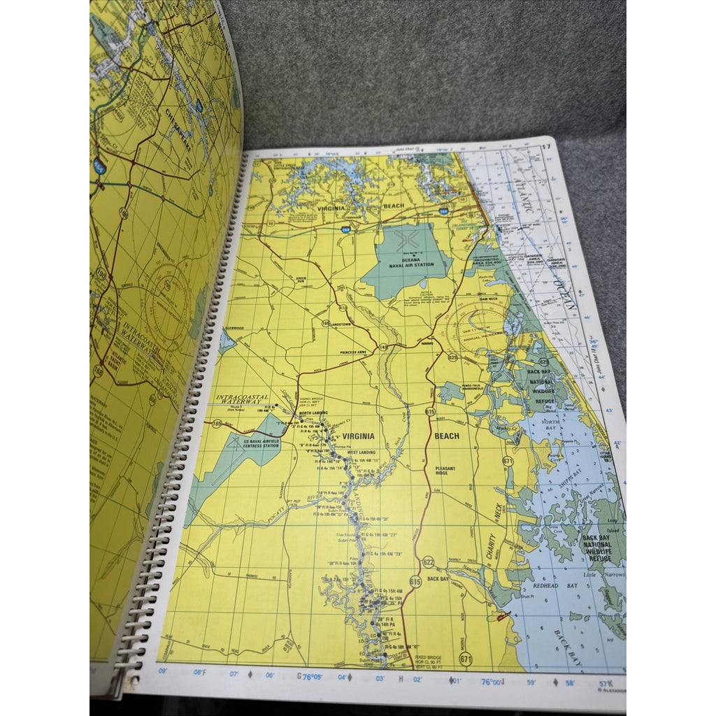 Atlas Chesapeake Bay VA by the Map People Staff ADC (2005, Book, Other)
