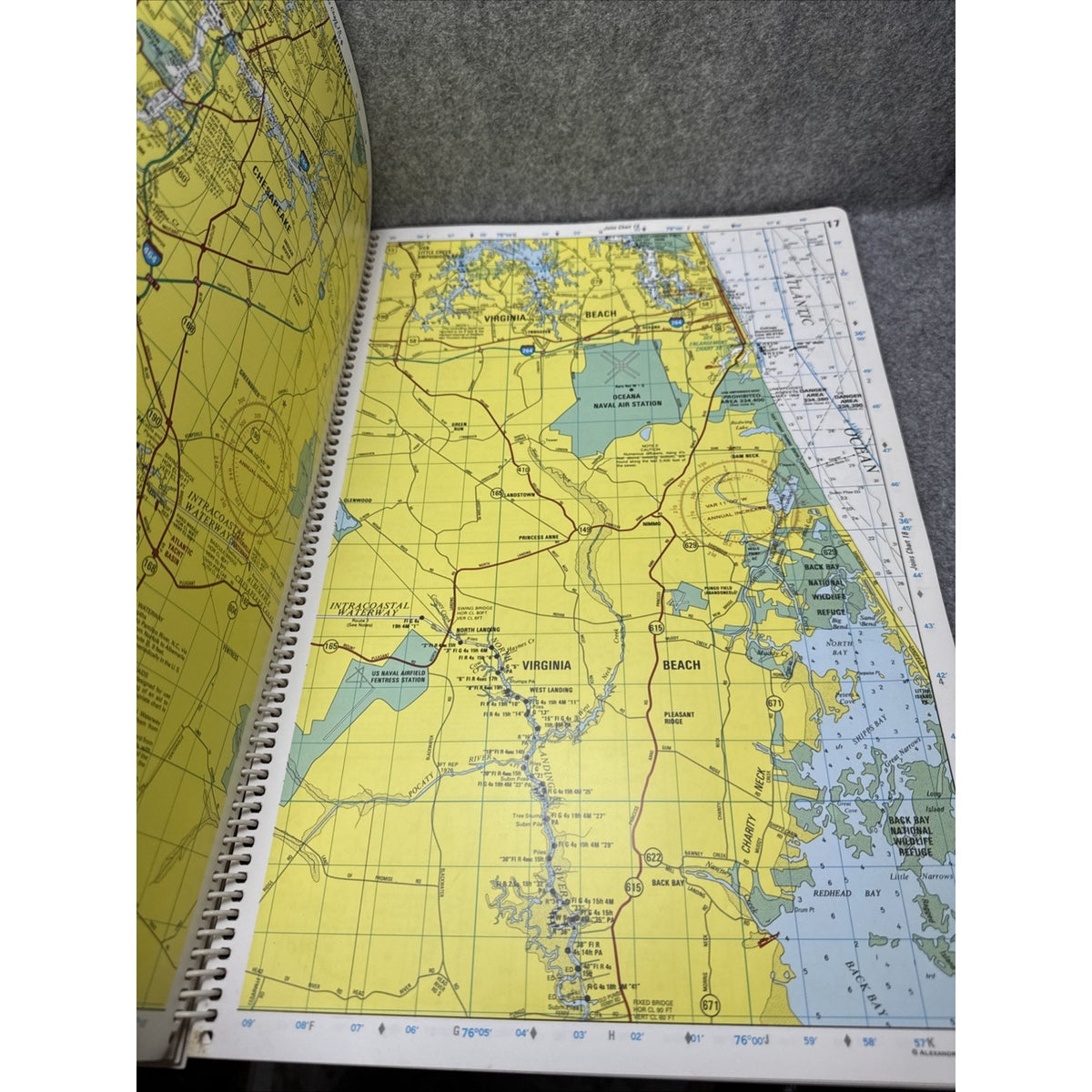 Atlas Chesapeake Bay VA by the Map People Staff ADC (2005, Book, Other)