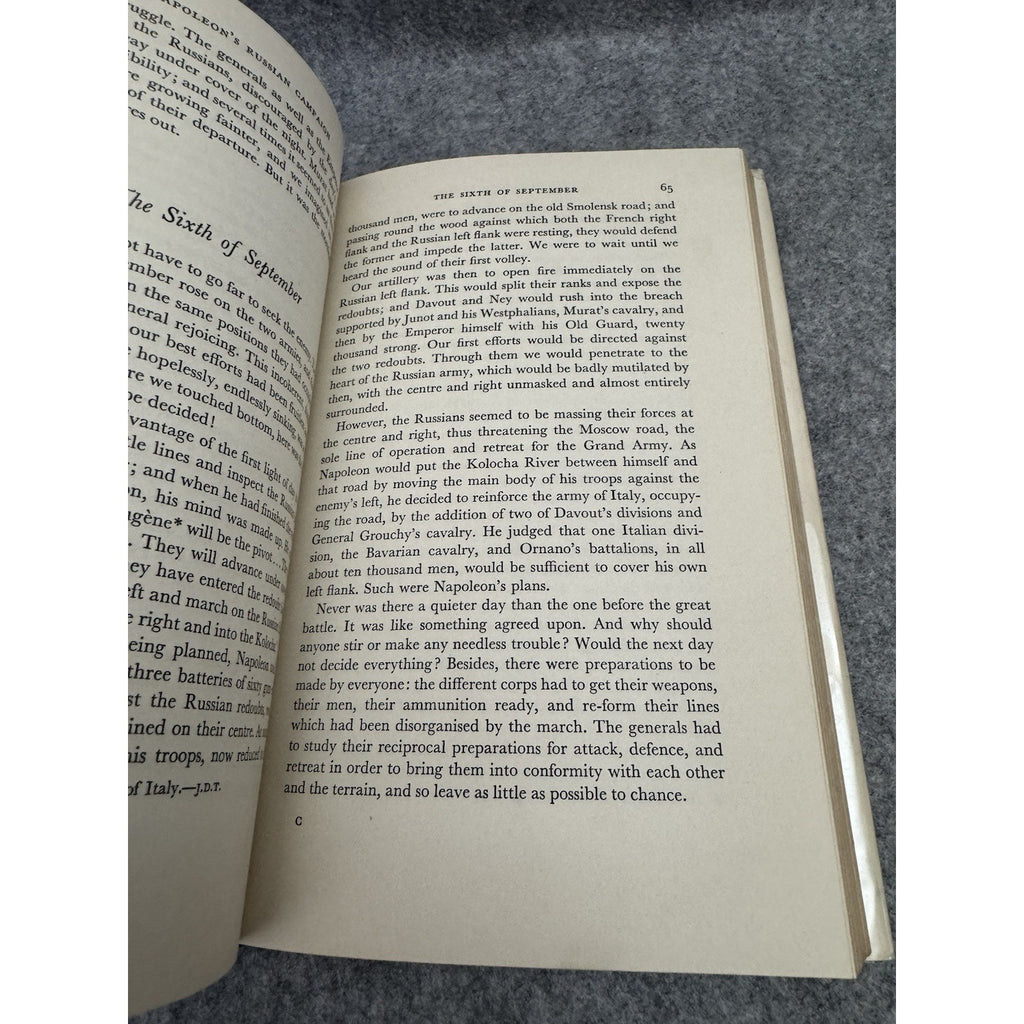 Napoleon’s Russian Campaign 1959 Segur HC DJ Map Michael Joseph