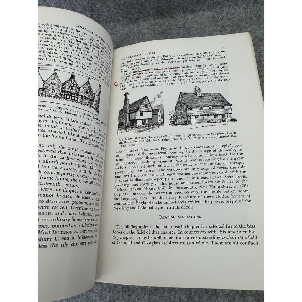 Early American Architecture Hugh Morrison 1966 HC Oxford Colonial History