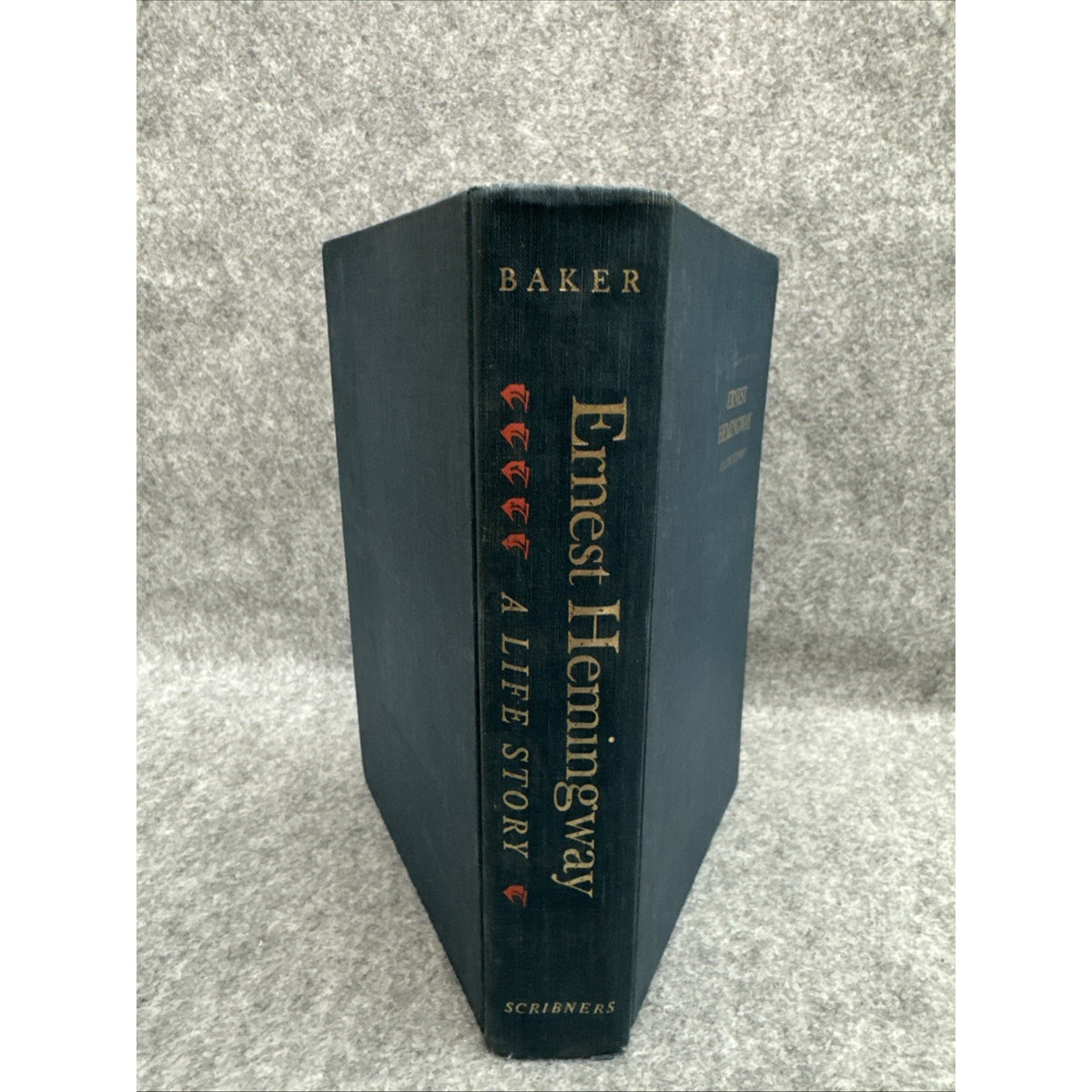 Ernest Hemingway: A Life Story Carlos Baker Hardcover 1969