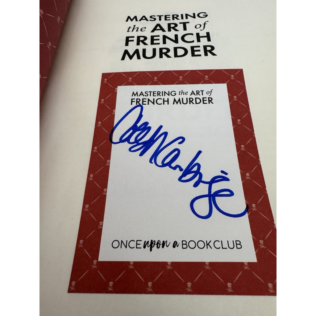 Mastering the Art of French Murder Colleen Cambridge 2023 1st Signed HC
