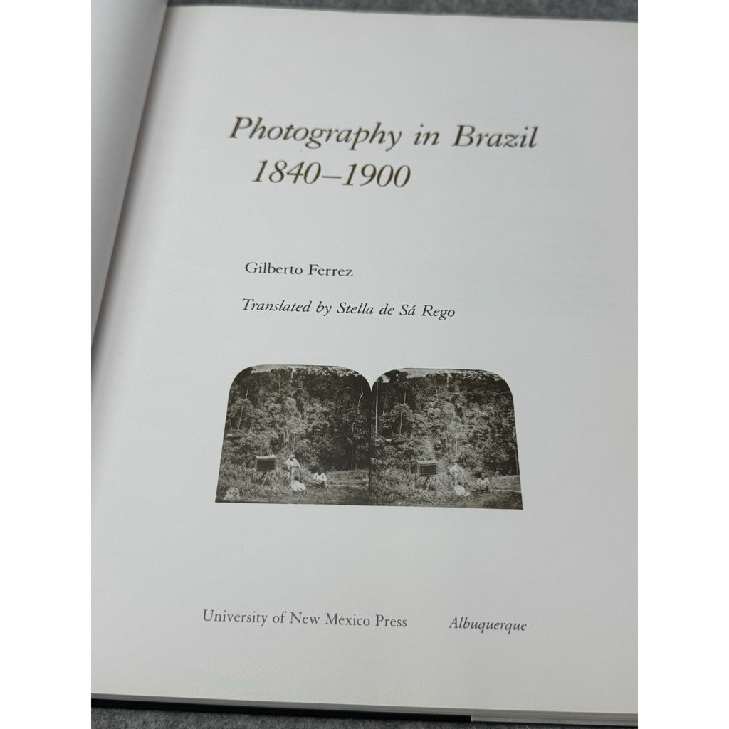 1984 Photography in Brazil 1840-1900 Gilberto Ferrez First US Edition HC DJ