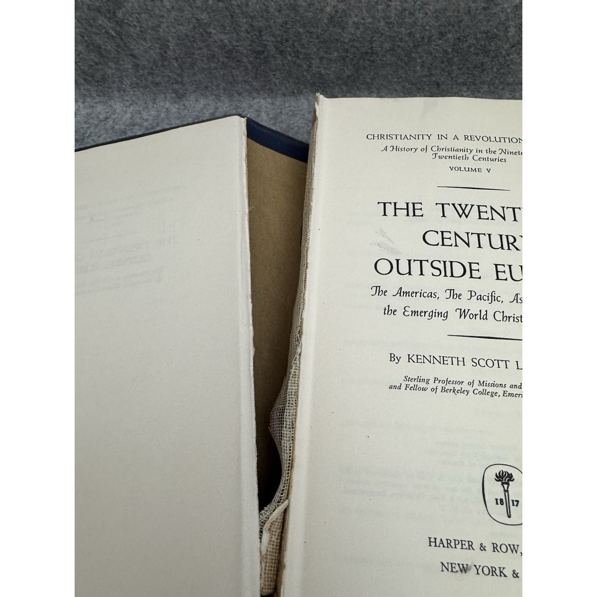 Christianity in a Revolutionary Age Vol V 1st Ed 1962 Hardcover