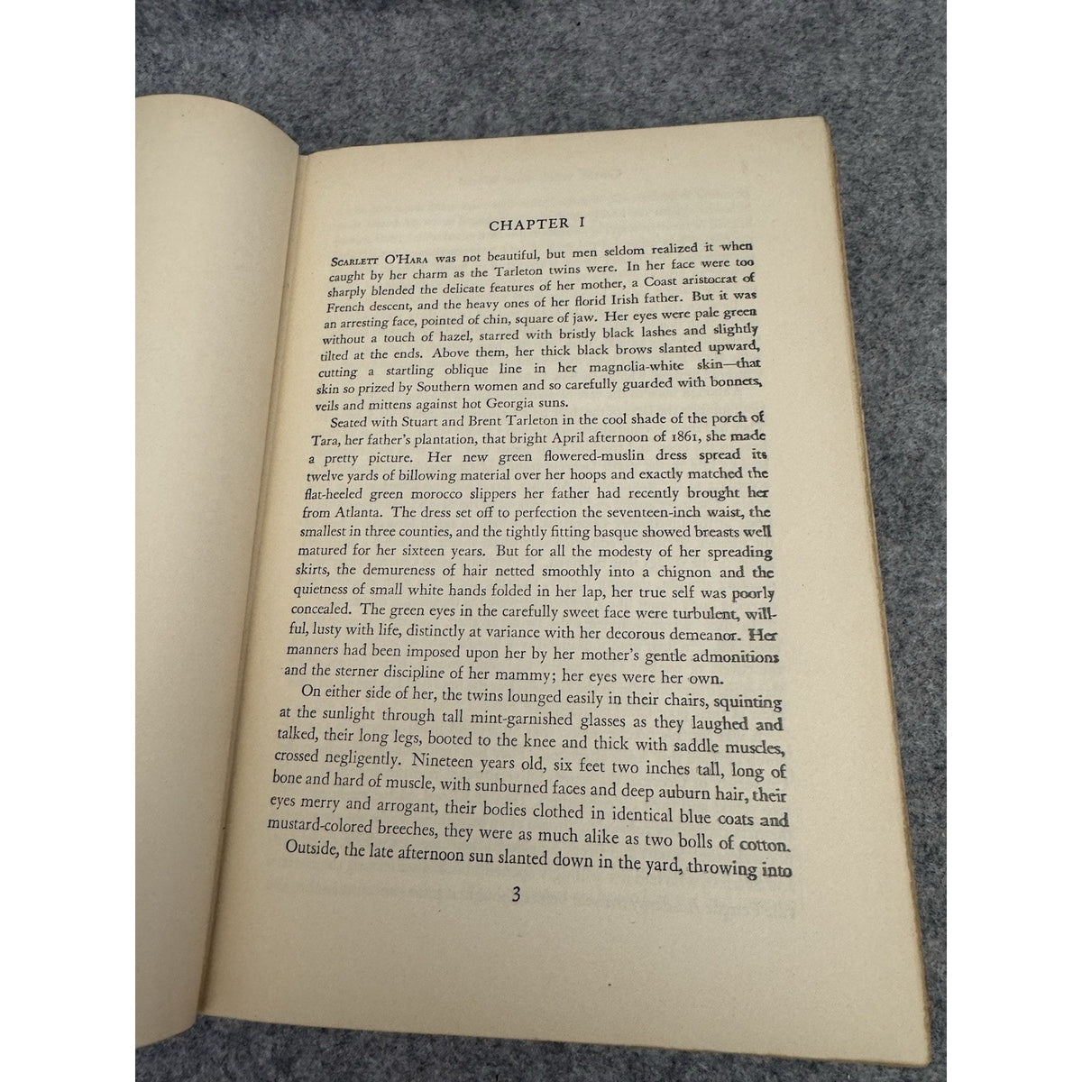 Gone With the Wind Margaret Mitchell 1937 Hardcover Macmillan January