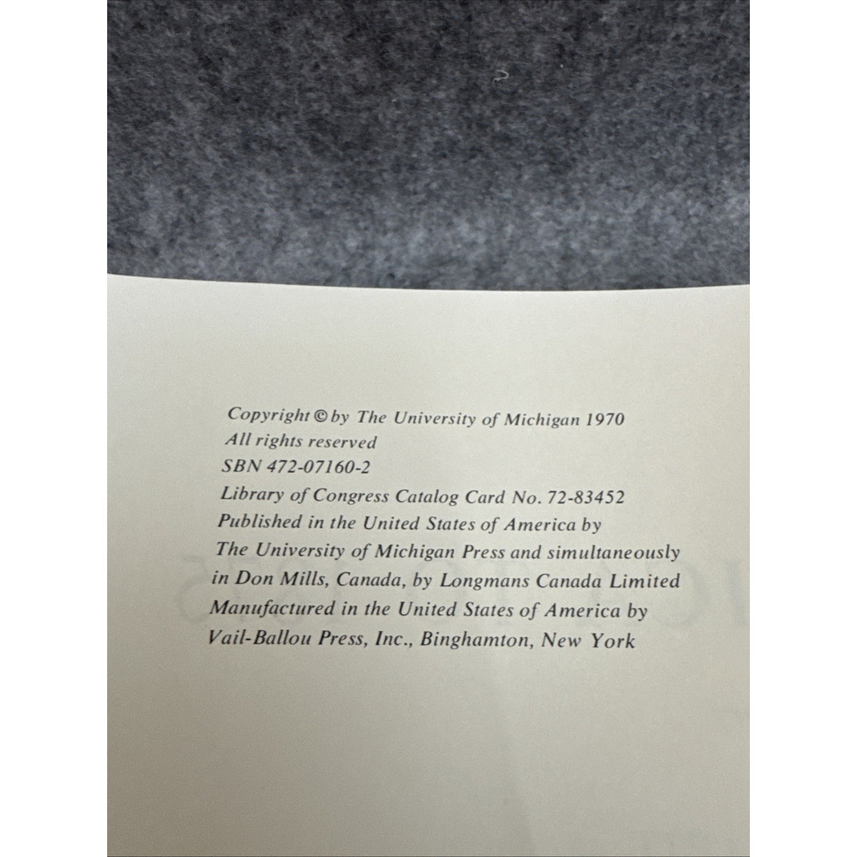 Africa to 1875 A Modern History Book The University of Michigan Robin Hallett HC