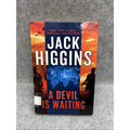 Devil Is Waiting by Jack Higgins (2012, Hardcover)