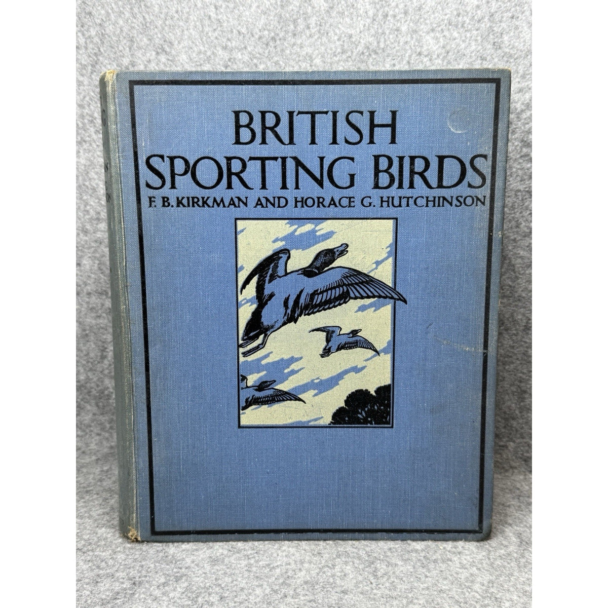 British Sporting Birds Kirkman Hutchinson 1936 Illustrated Hunting Hardcover