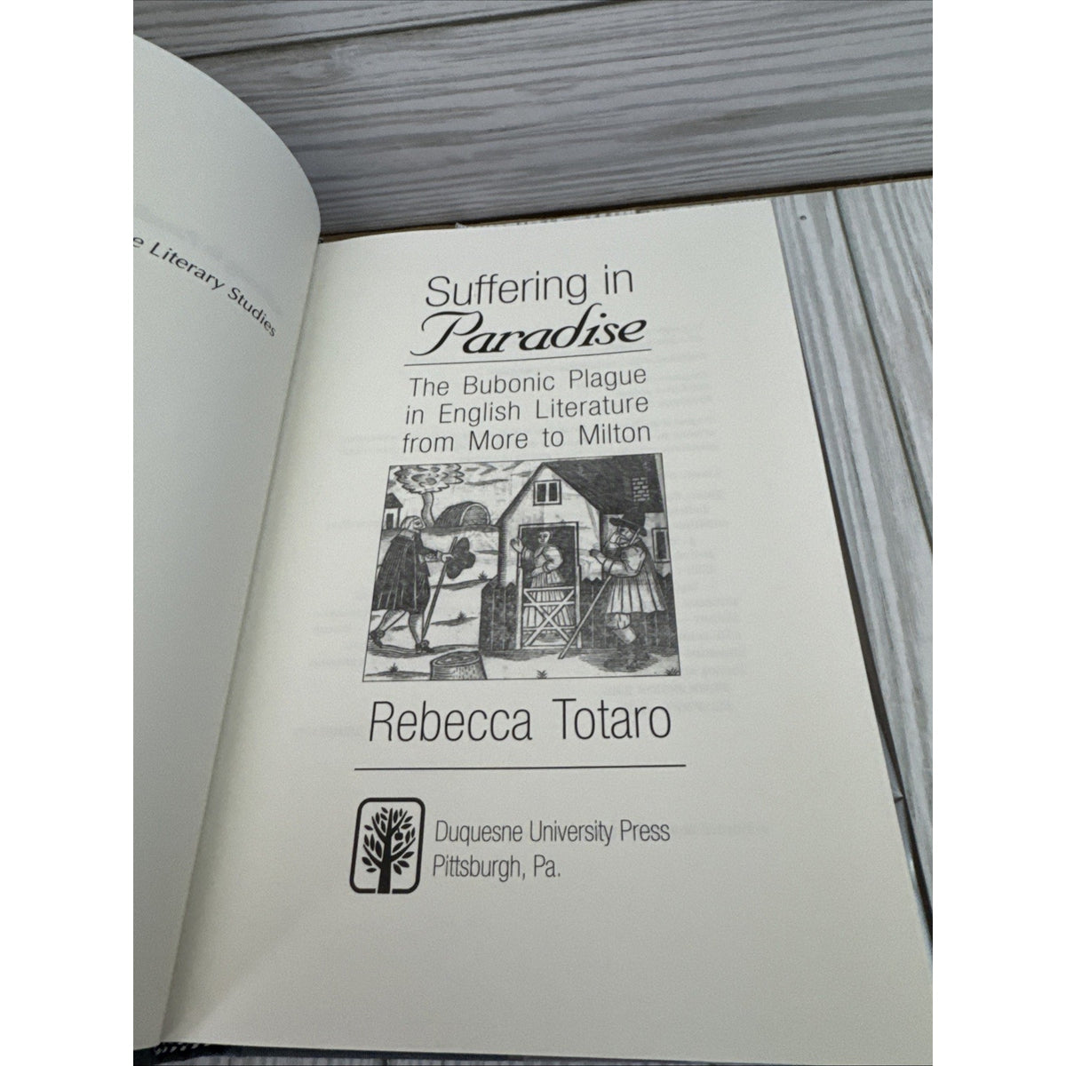 Suffering in Paradise: The Bubonic Plague in English Literary Studies from M...