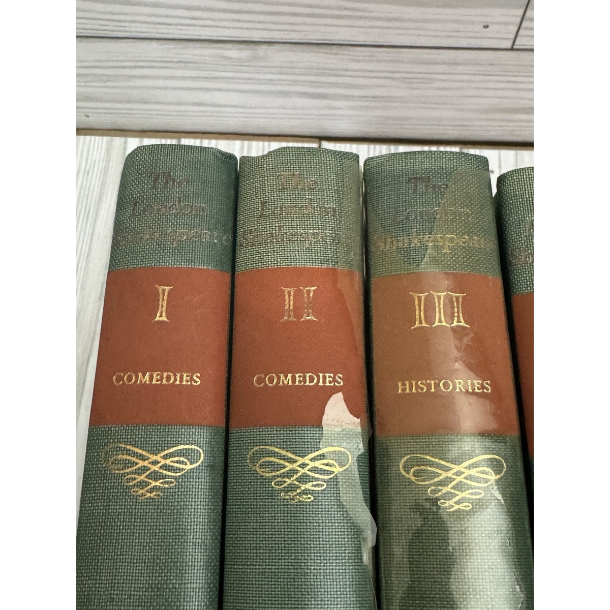 London Shakespeare 6 Vol Set Eyre Spottiswoode 1957 HC Comedies Histories
