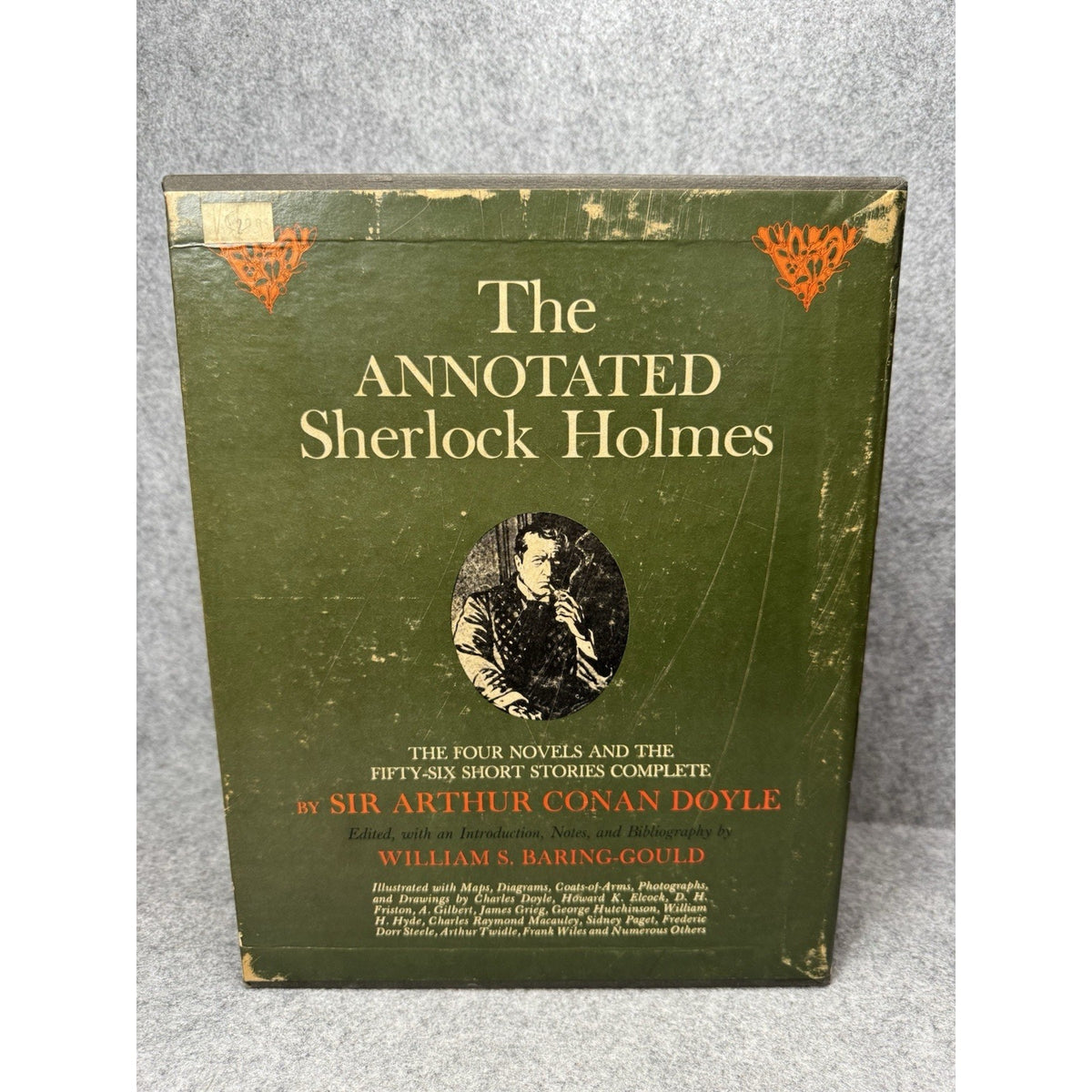 The Annotated Sherlock Holmes 2 Vol Set Baring-Gould 1972/74 DJ Slipcase