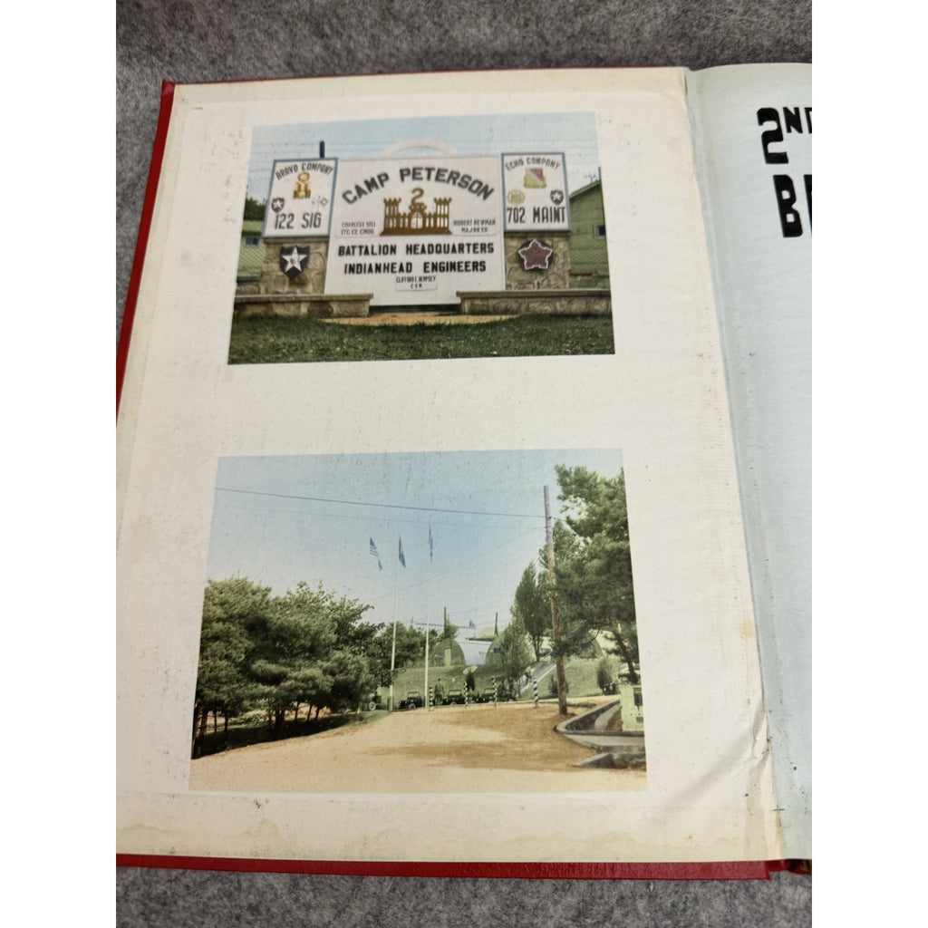1969 2nd Engineer Battalion Korea Yearbook 2nd Infantry Division Camp Peterson