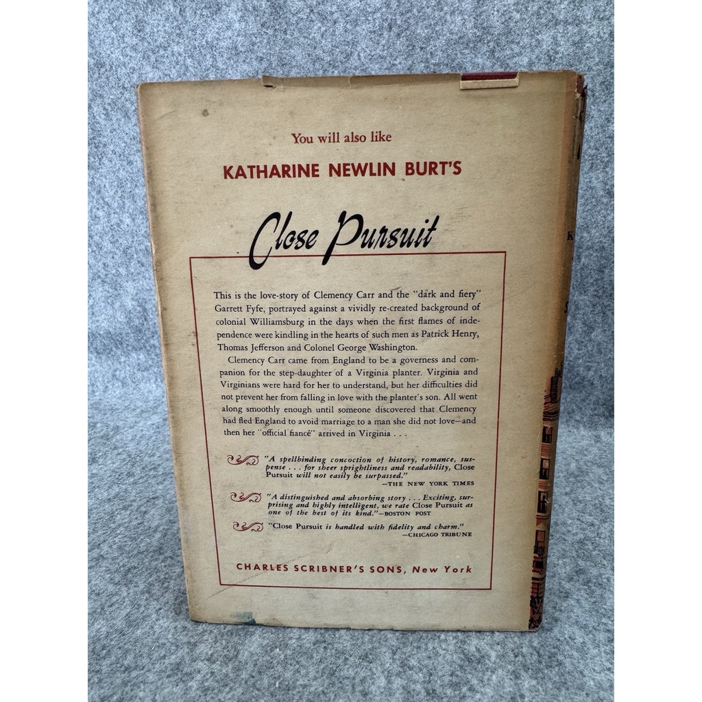 1949 Strong Citadel Katherine Newlin Burt Hardcover w/ Dust Jacket