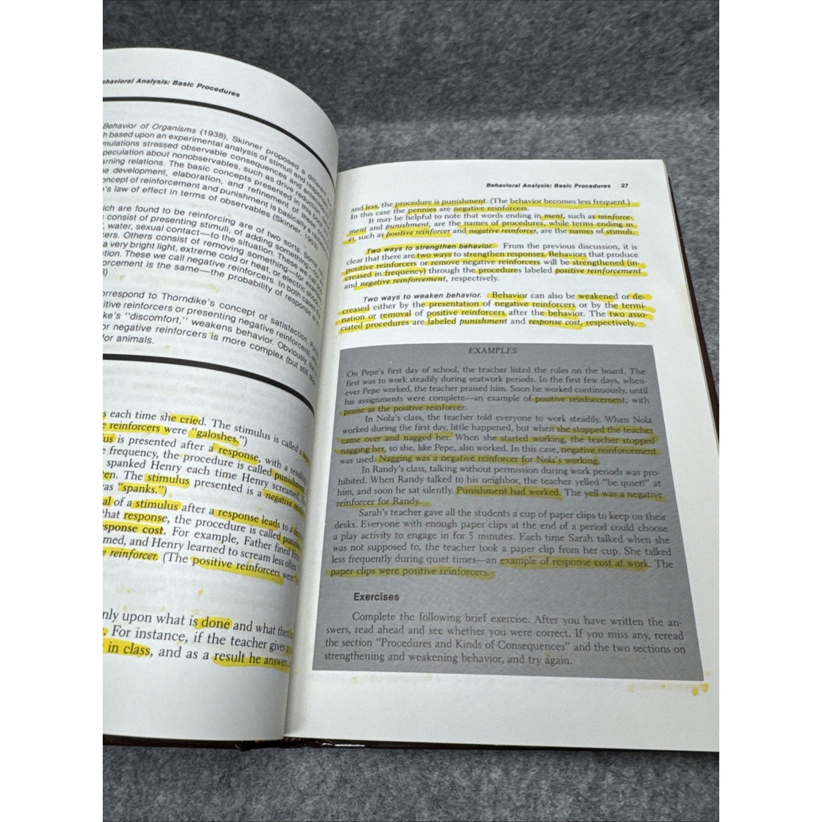 APPLIED BEHAVIOR ANALYSIS IN EDUCATION: A STRUCTURED By William R. Jenson HC