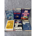 Isaac Asimov 6 HC Lot First Edition Foundation Edge Earth Robots