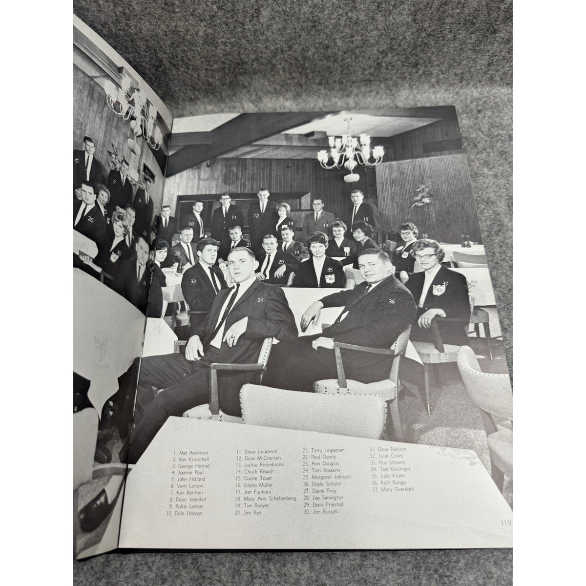1963 Edda Augustana College Sioux Falls SD Yearbook Hardcover