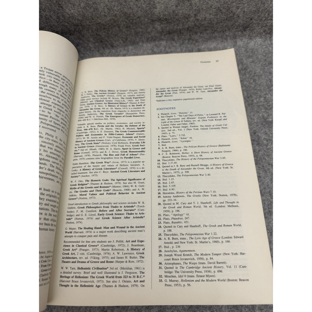 Civilization Past & Present Vol 1 8th Edition 1981 History Textbook
