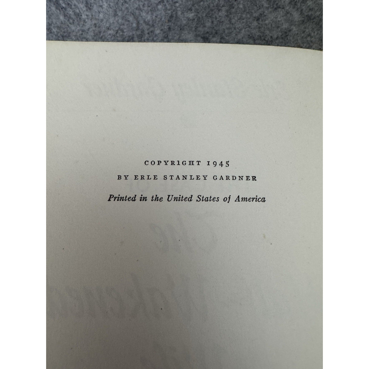 The Case of the Half-Wakened Wife Erle Stanley Gardner HC Walter J Black