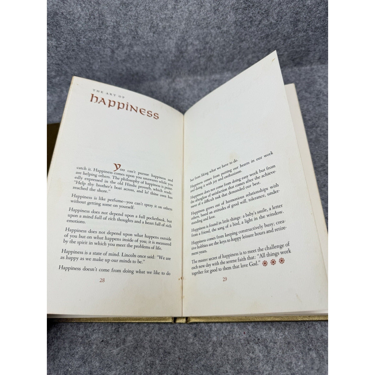 The Art of Living Wilferd A Peterson 1961 8th Printing HC Gold Slipcase