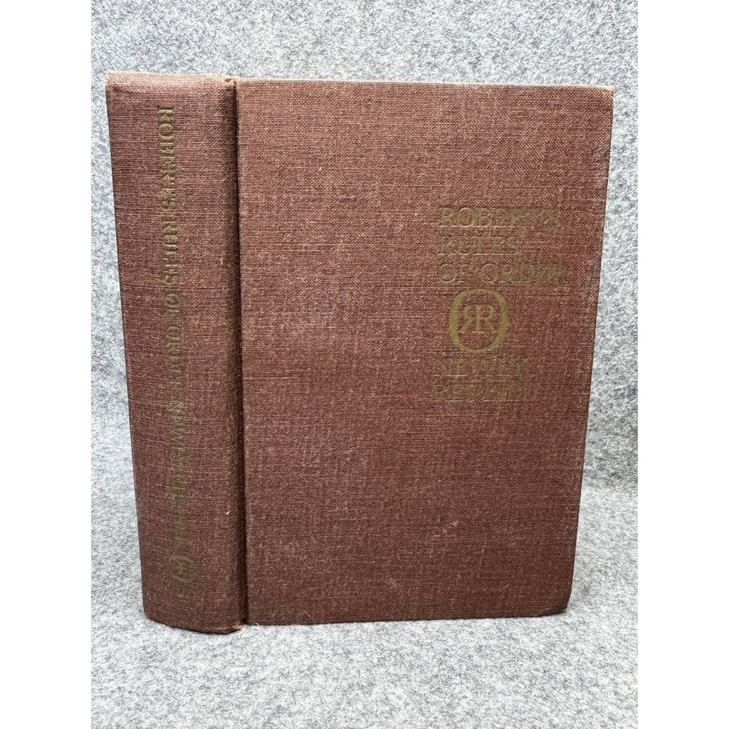 Robert’s Rules of Order Newly Revised 1970 Hardcover Parliamentary Procedure