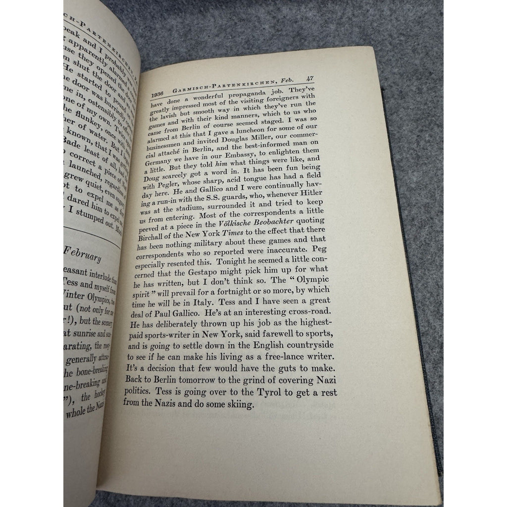 1941 Berlin Diary William L Shirer First Edition HC WWII Nazi Germany Knopf