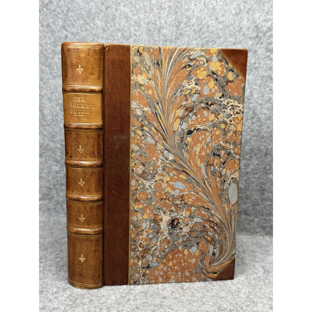 1825 Angler’s Guide T.F. Salter 6th Ed Large Paper Extra Illustrated Fishing