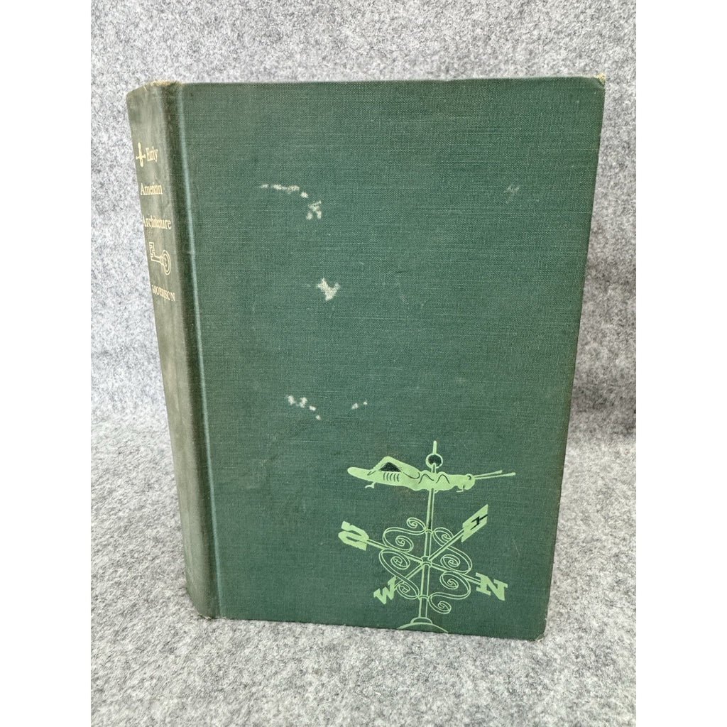 Early American Architecture Hugh Morrison 1966 HC Oxford Colonial History