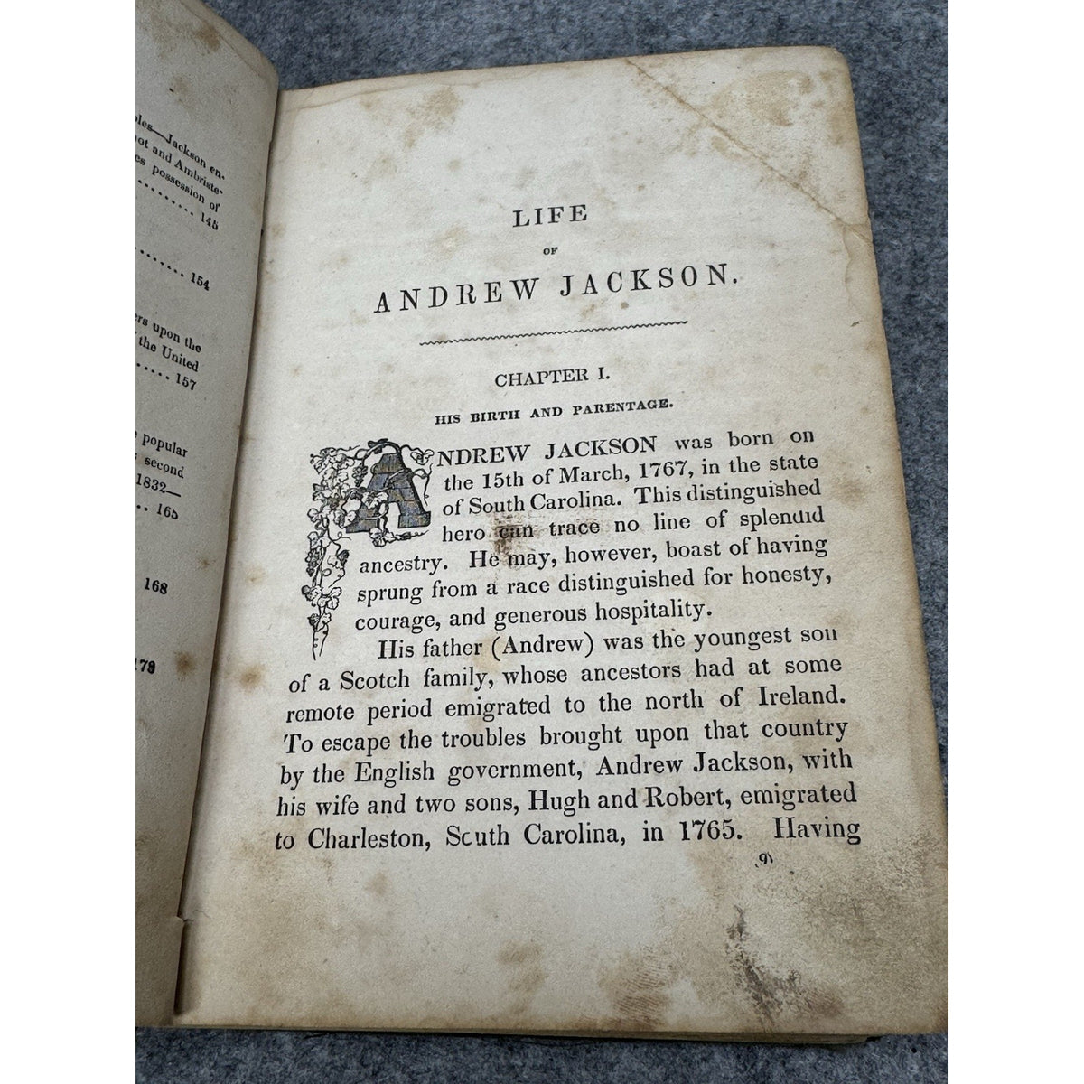 Life of Andrew Jackson 1868 Illustrated Young American’s Library Hardcover