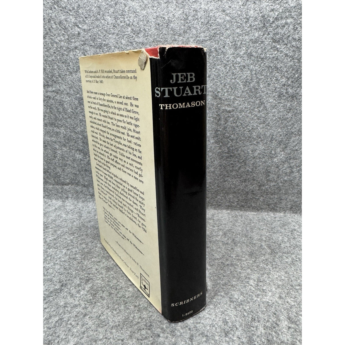 Civil War JEB STUART John W Thomason 1970 Illustrated Maps Hardcover DJ