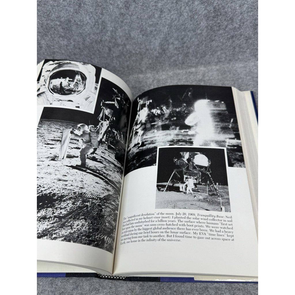 Buzz Aldrin SIGNED Men From Earth 1st Edition 1st Printing Apollo 11 Hardcover