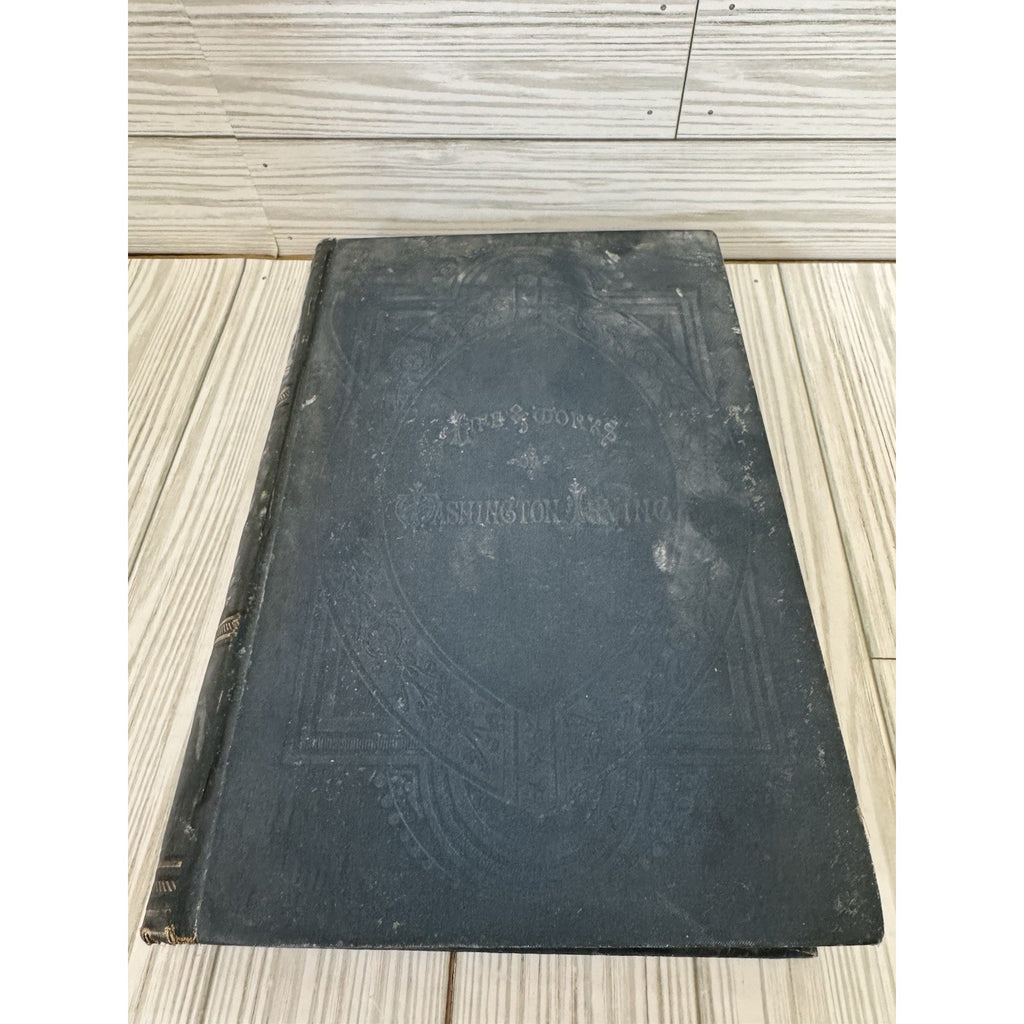 1879 Washington Irving Works HC Pollard & Moss Sketch Book Alhambra