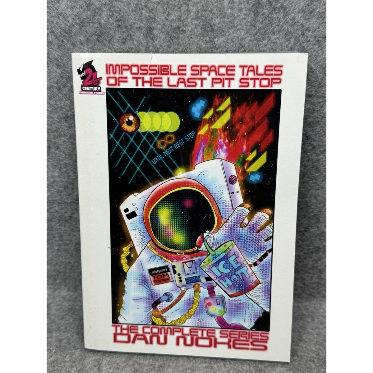 Impossible Space Tales of the Last Pit Stop Dan Nokes Signed Original Sketch