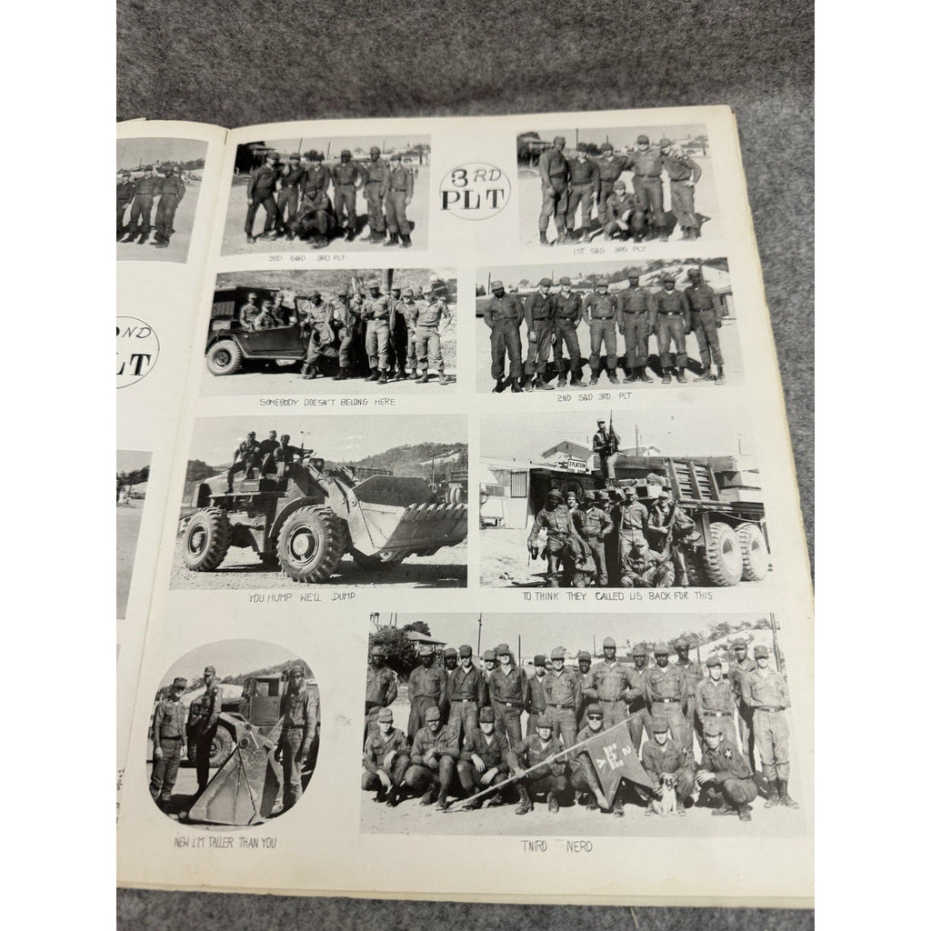 1969 2nd Engineer Battalion Korea Yearbook 2nd Infantry Division Camp Peterson