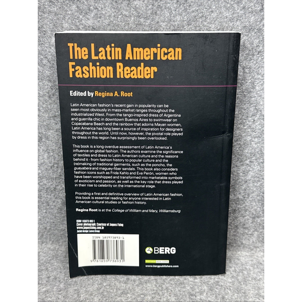 Latin American Fashion Reader by Regina Root (2005, Trade Paperback)