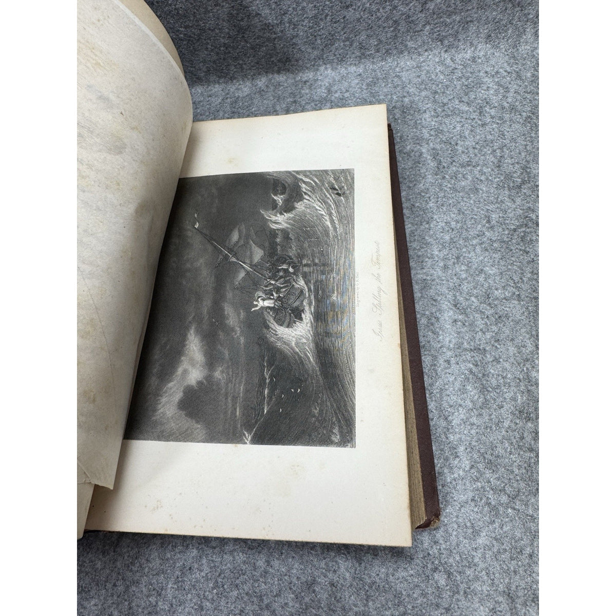 1867 Christ and the Twelve J G Holland Illustrated HC First Edition Religious