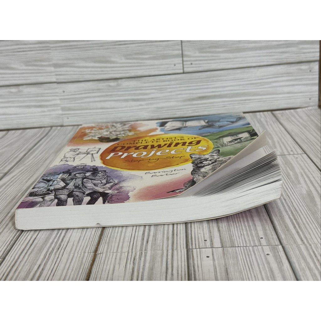 The Artist’s Complete Book Of Drawing Projects Step By Step Softcover
