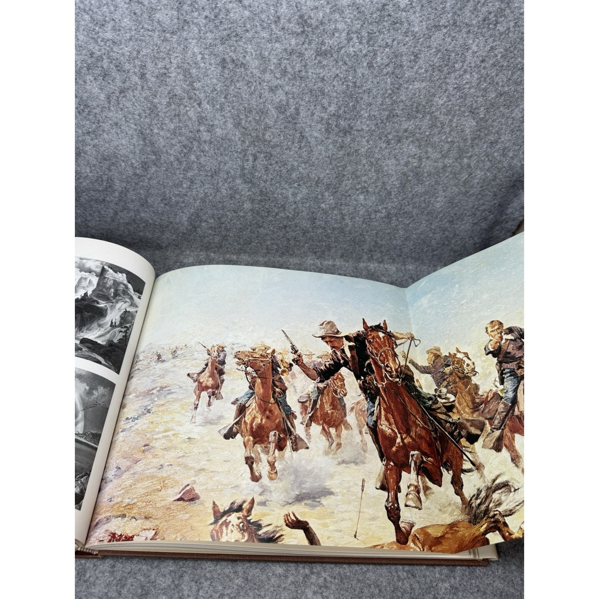 1974 The West of Buffalo Bill Frontier Art Indian Crafts Hardcover DJ Abrams