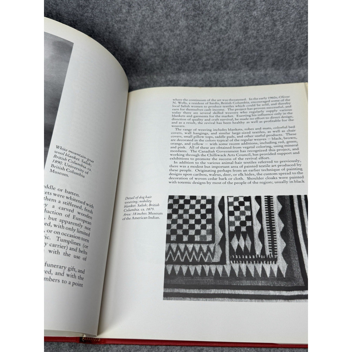 1978 Weaving Arts of the North American Indian Frederick J Dockstader HC DJ