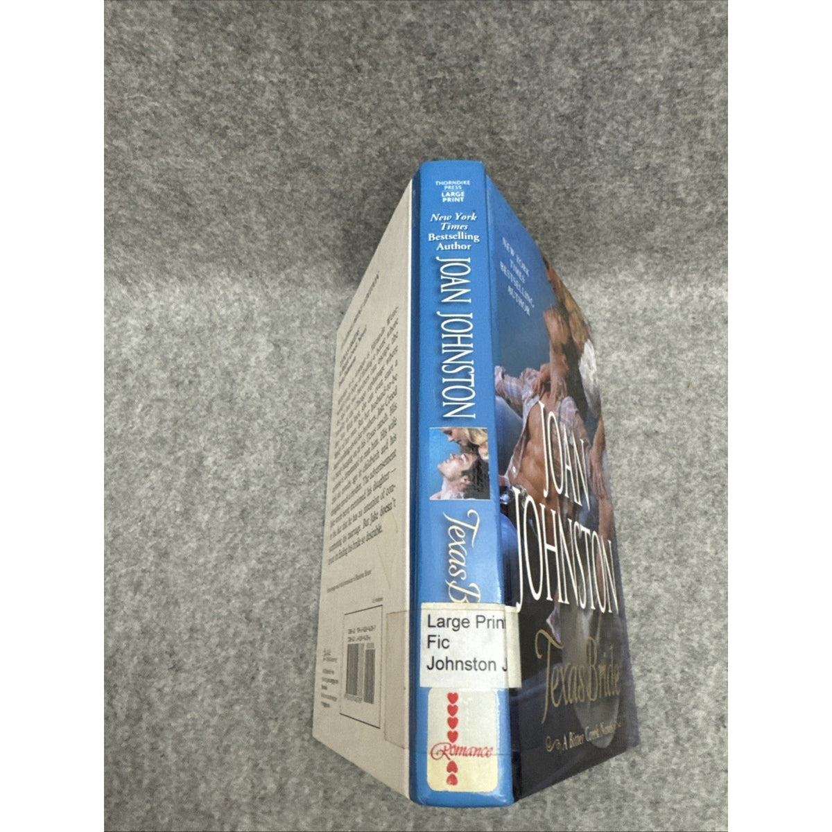 Texas Bride : A Bitter Creek Novel by Joan Johnston (2012, Hardcover)