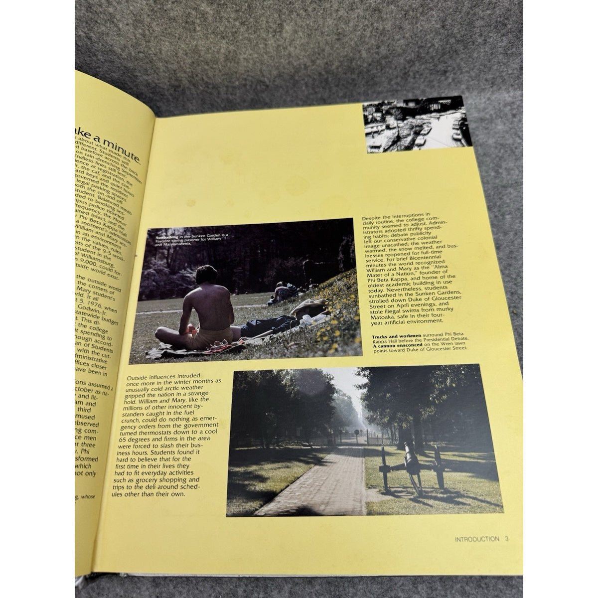 1977 Colonial Echo William & Mary College Yearbook Williamsburg VA HC