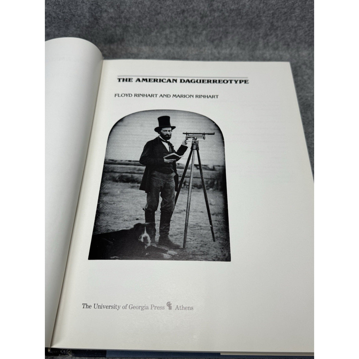 1981 The American Daguerreotype Floyd & Marion Rinhart Photography Hardcover DJ