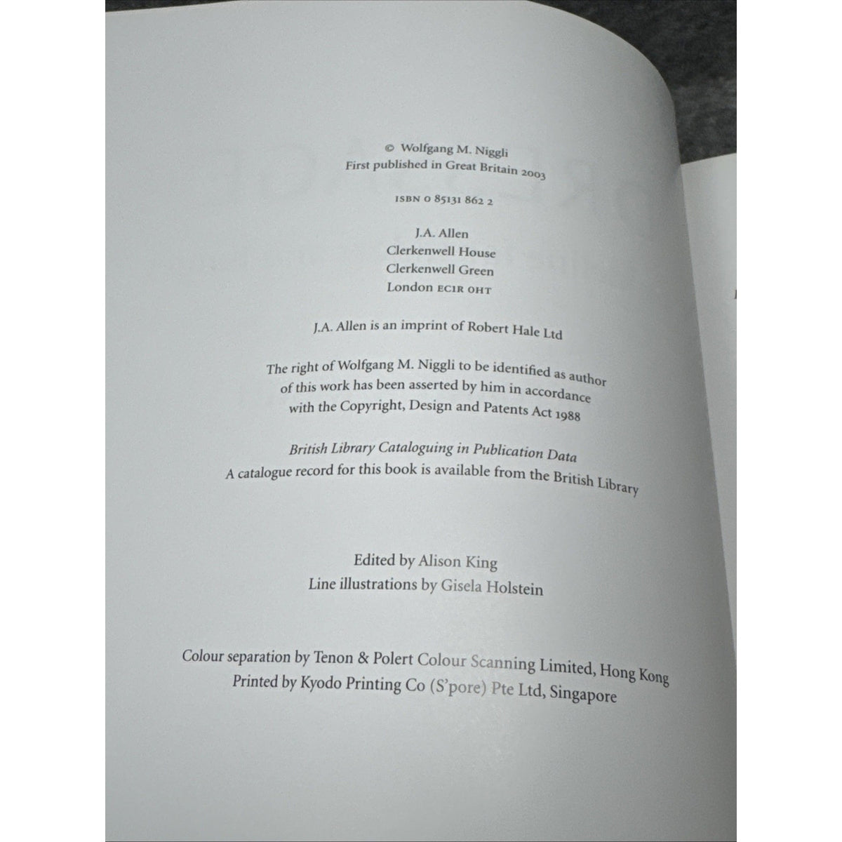 Dressage : A Guideline for Riders and Judges by Wolfgang Niggli (2003,...