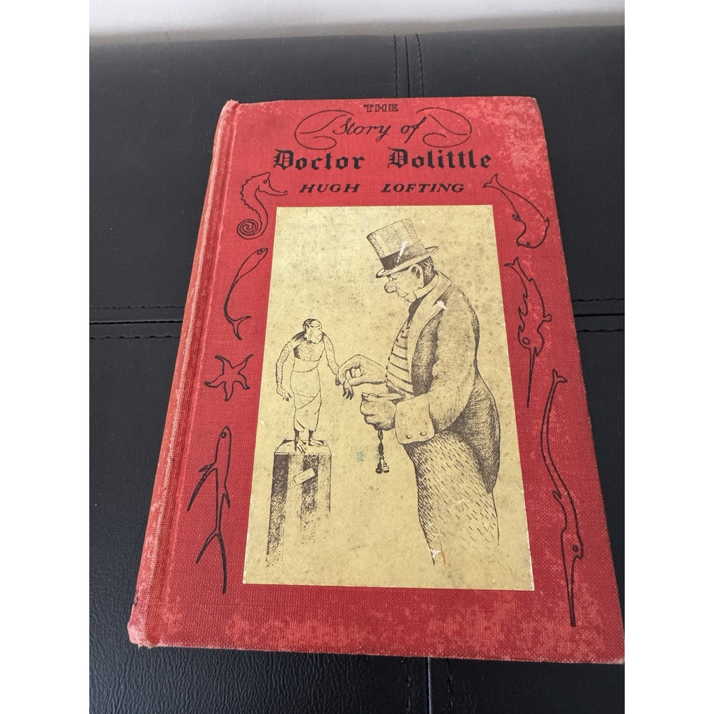 Story of Doctor Dolittle Hugh Lofting 1941 Stokes HC Vintage