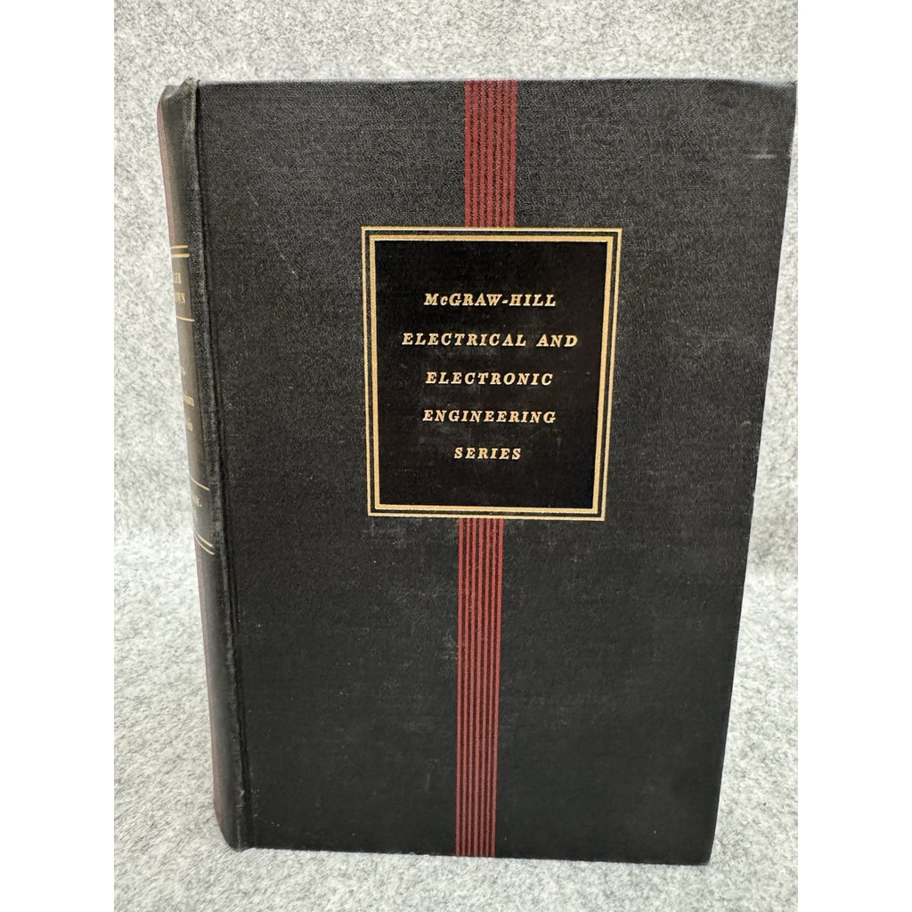 Servomechanism Analysis Thaler Brown 1953 McGraw-Hill Control Engineering