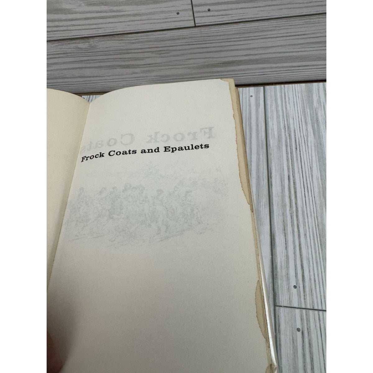 Frock Coats and Epaulets Alf J Mapp Jr 1963 HC/DJ Civil War