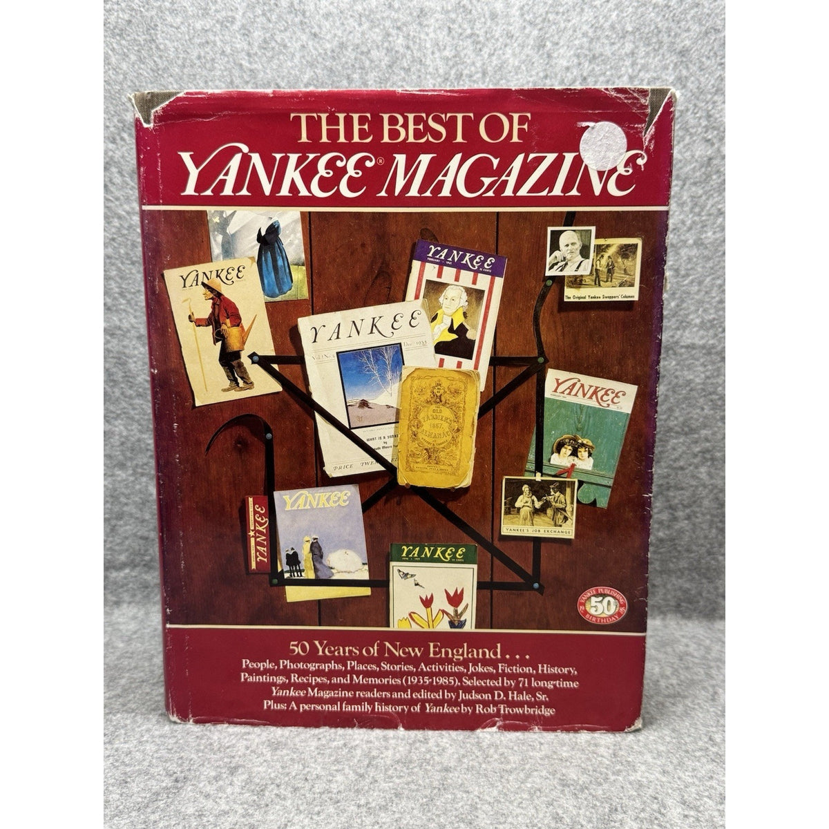 The Best of Yankee Magazine 50 Years New England 1985 First Edition HC DJ