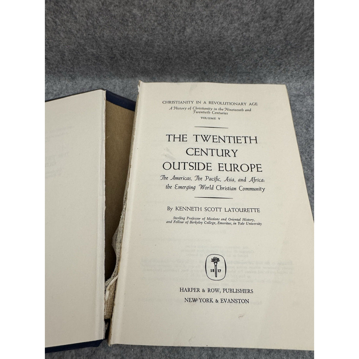 Christianity in a Revolutionary Age Vol V 1st Ed 1962 Hardcover