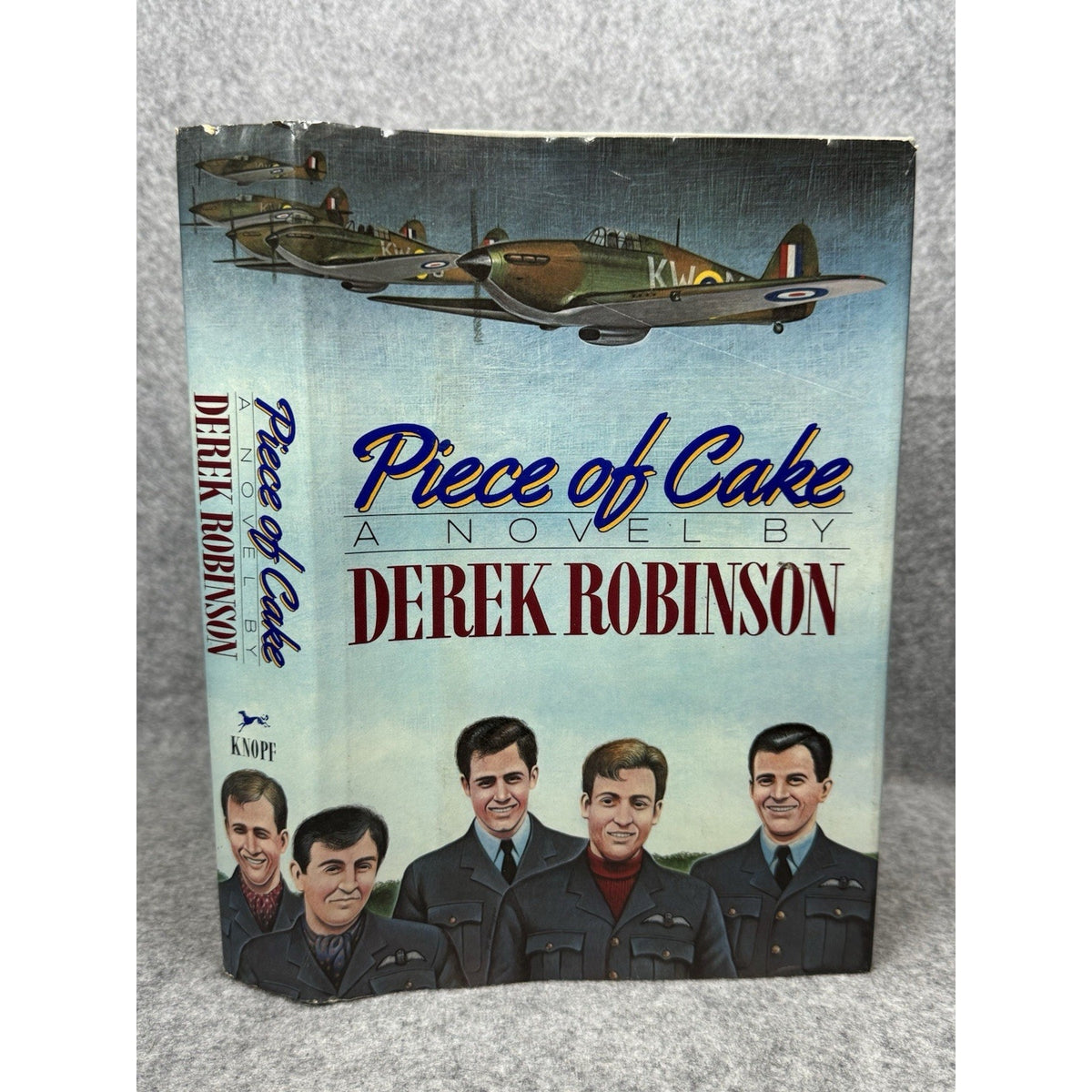 Piece of Cake Derek Robinson 1984 First American Edition WWII RAF Novel DJ