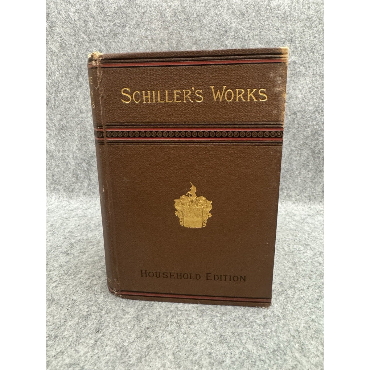1884 Works of Frederick Schiller Vol 1 Thirty Years War Revolt Netherlands
