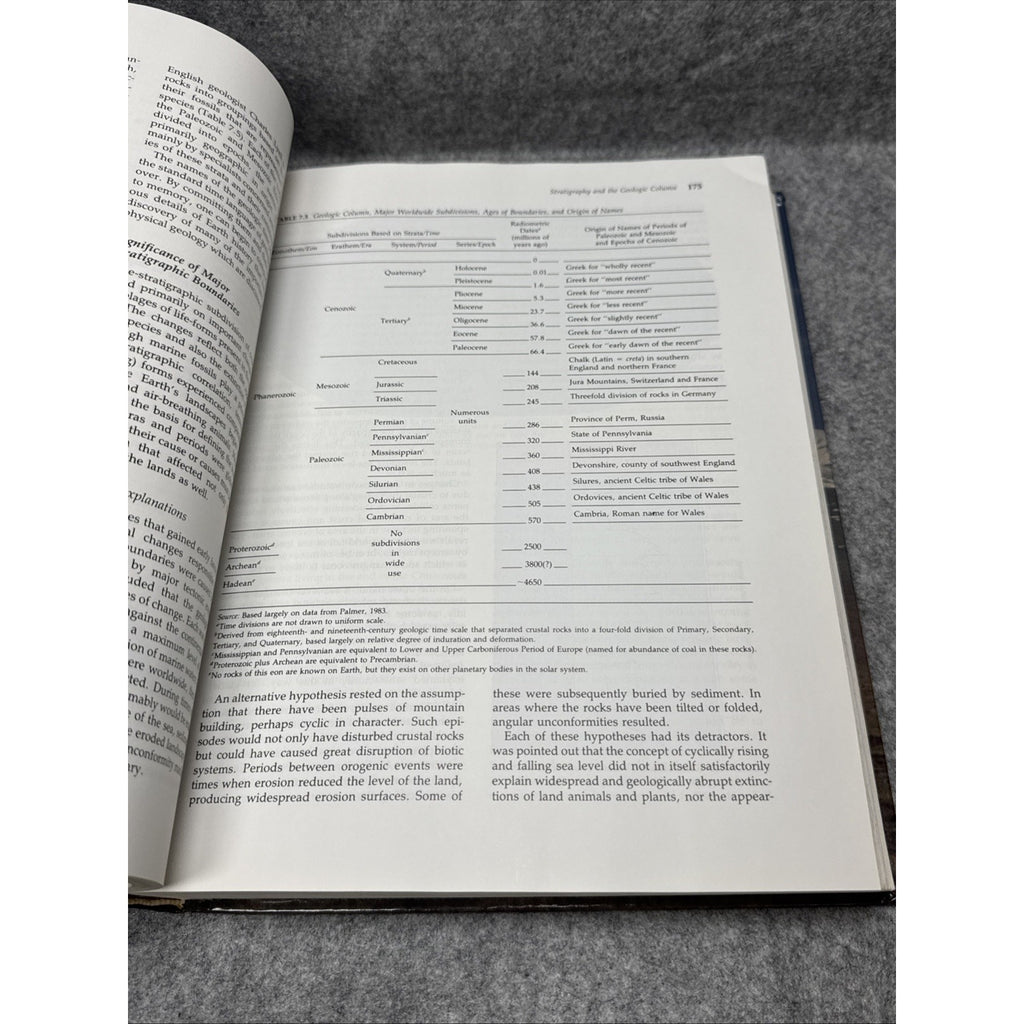 Physical Geology Hardcover Stephen C., Skinner, Brian J. Porter